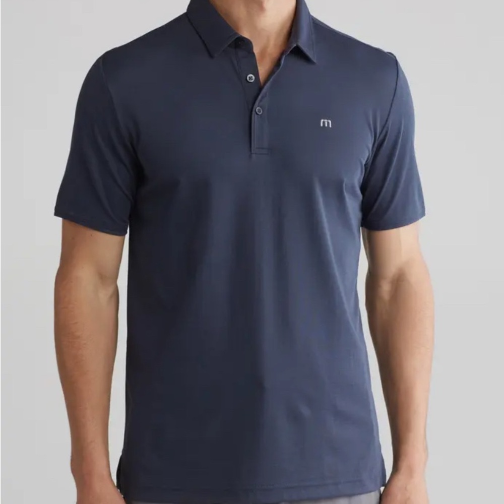 Travis Mathew Men's Navy Polo Shirt